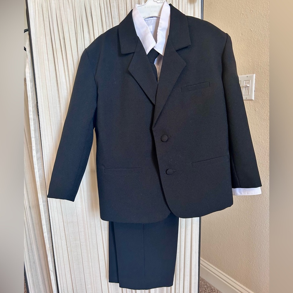 Black n Bianco Boys' Formal Black Suit - Picture 8 of 16